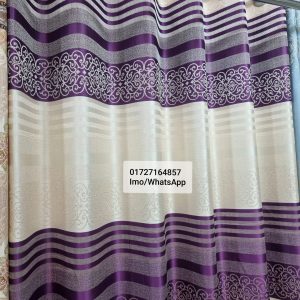 Sorno lota parple Colour Curtain