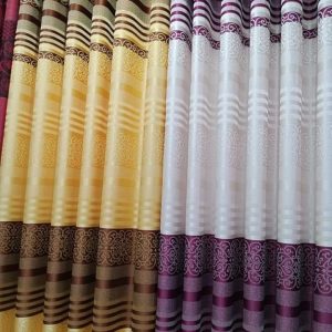Sorno lota yello Colour Curtain