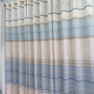 Home text curtain