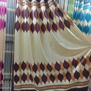 হোমটেক্স পর্দা কলস কফি +ক্রিম  কালার কোড ১০২