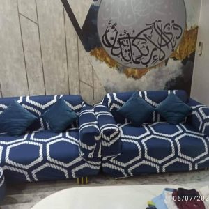 তুর্কি প্রিন্ট সোফা 2+2 সিট কোড 367