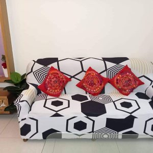 তুর্কি প্রিন্ট সোফা 2 সিট কোড 386