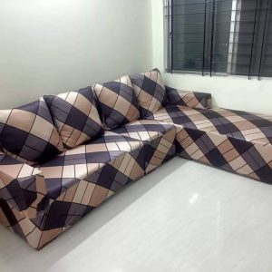 তুর্কি প্রিন্ট সোফা 3+2 সিট কোড 373