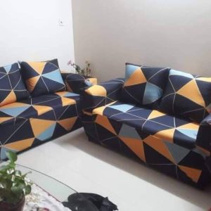 তুর্কি প্রিন্ট সোফা 2+2 সিট কোড 387