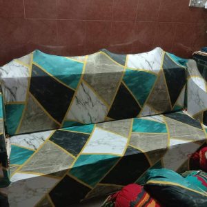 তুর্কি প্রিন্ট সোফা 3 সিট কোড 358