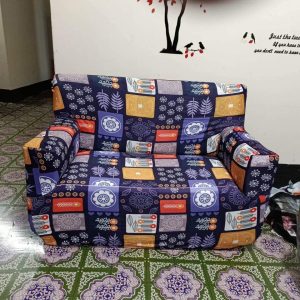তুর্কি প্রিন্ট সোফা 2 সিট কোড 385