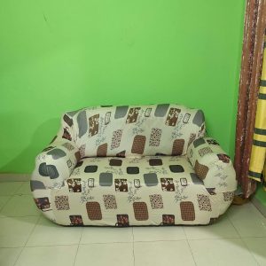 তুর্কি প্রিন্ট সোফা 2 সিট কোড 380