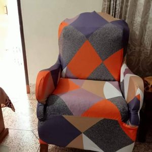 তুর্কি প্রিন্ট সোফা 1 সিট কোড 402