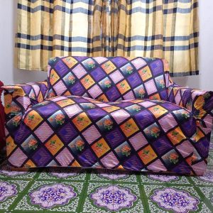 তুর্কি প্রিন্ট সোফা 2 সিট কোড 375