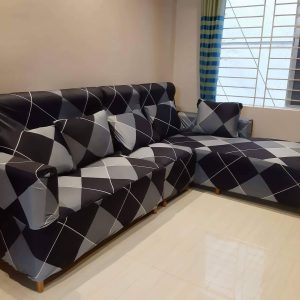 তুর্কি প্রিন্ট সোফা 3+2 সিট কোড 370