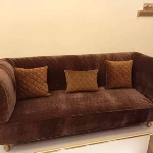 ভেলভেট সোফা কভার 3 সিট কোড – 440