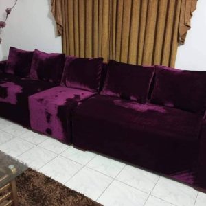 ভেলভেট সোফা কভার 2+2+1 সিট কোড – 432