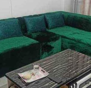 তুর্কি ভেলভেট সোফা কভার 2+2+1 সিট কোড – 423