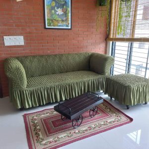 তুর্কি সোফা কভার ২ সিট কোড ৩২৩