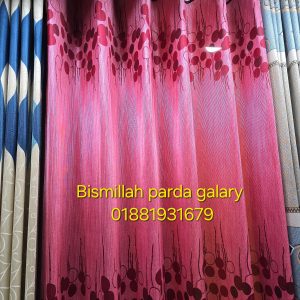 হোমটেক্স পর্দা মেরুন কালার কোড ১৮৫